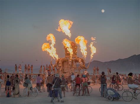 Burning Man Event: American Nudist Redhead Porn 